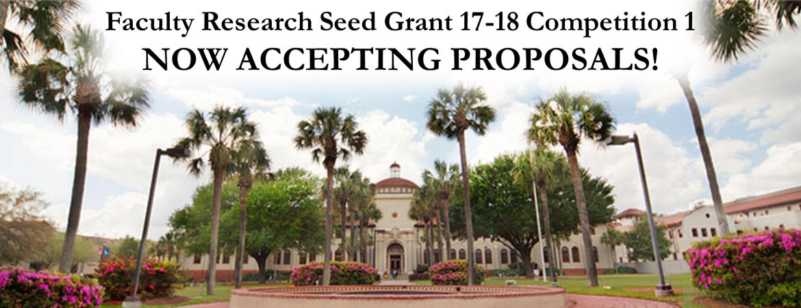 You are currently viewing Faculty Research Seed Grant Applications Now Being Accepted!