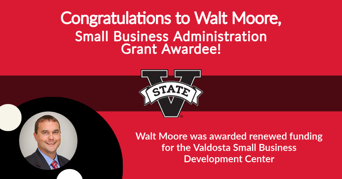 You are currently viewing Congratulations to Walt Moore, U.S. Small Business Administration Grant Awardee!