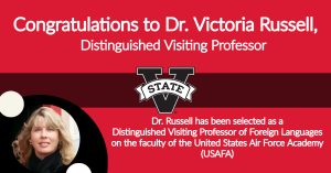 Read more about the article OSPRA Congratulates Distinguished Visiting Professor, Dr. Victoria Russell!