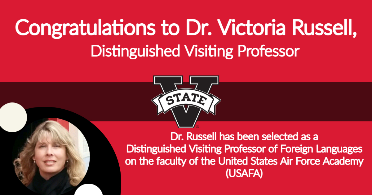 You are currently viewing OSPRA Congratulates Distinguished Visiting Professor, Dr. Victoria Russell!