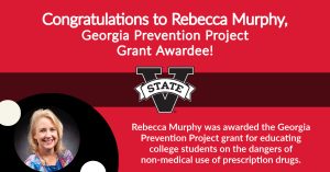 Read more about the article Congratulations to Rebecca Murphy, Georgia Prevention Project Grant Awardee!