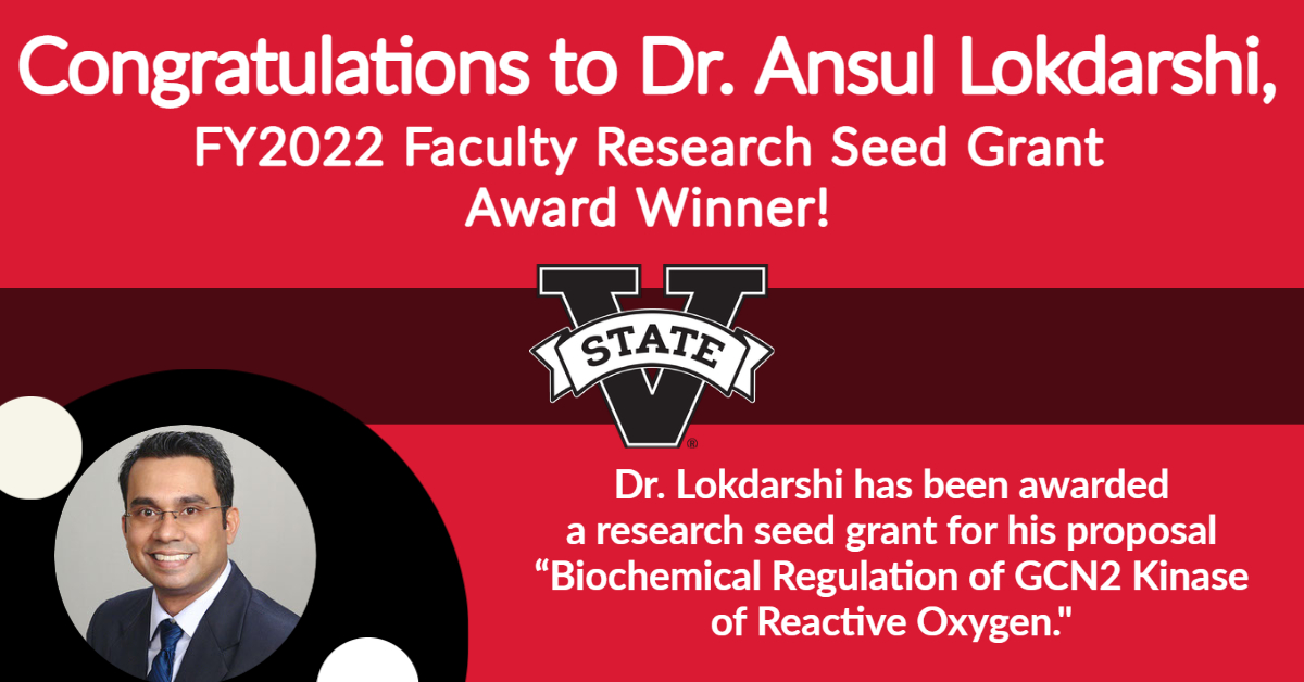 You are currently viewing Congratulations to Dr. Ansul Lokdarshi, FY 2022 FRSG Awardee!