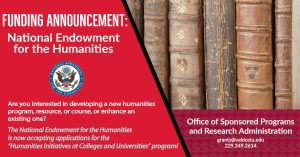 Read more about the article National Endowment for the Humanities Funding Announcement