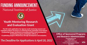 Read more about the article Funding Announcement from the National Institute of Justice